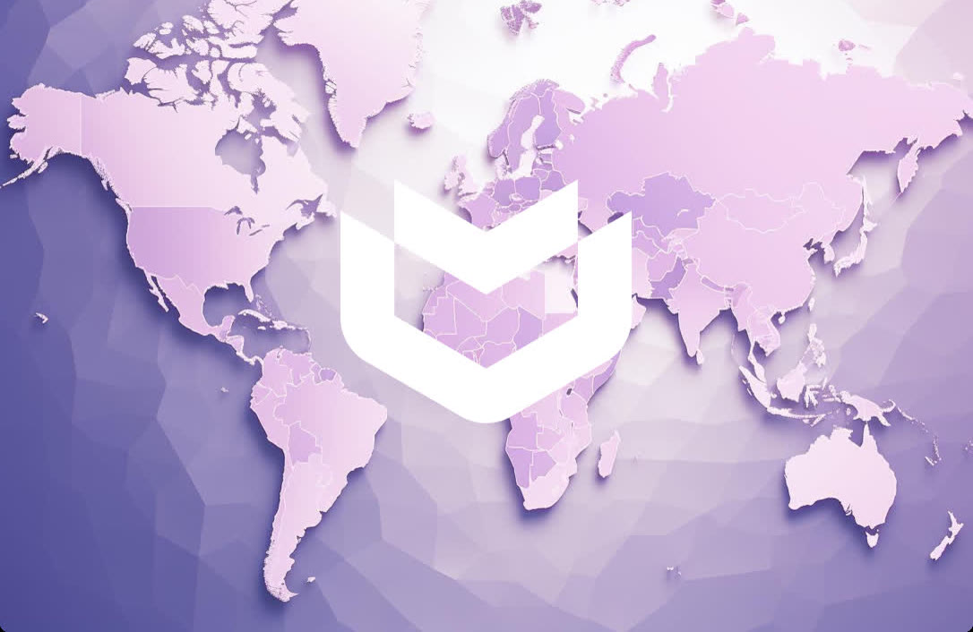 A world map centered on the Coverden core.